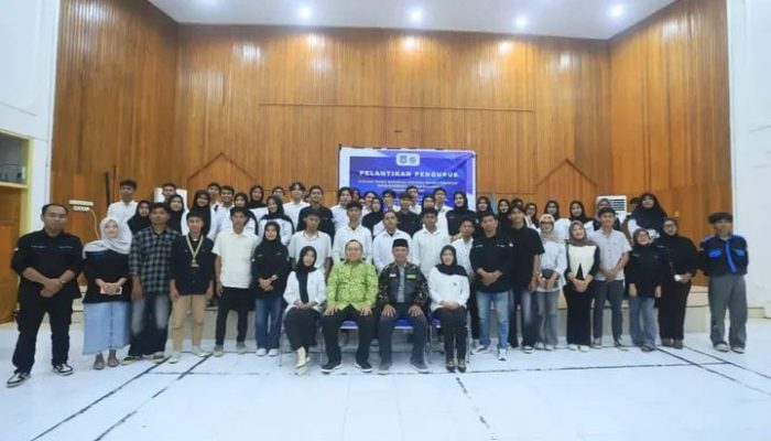 Sekda Lantik Pengurus Baru KPMI-Bangkep di Provinsi Gorontalo