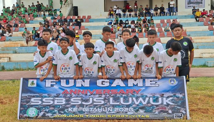 8 Tim Siap Tampil di Babak Semifinal Fun Game Anniversary SSB SJS Luwuk