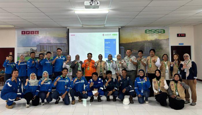 Peringatan Bulan K3 di PT PAU, KPA Banggai Paparkan Terkait HIV-AIDS dan Permasalahannya