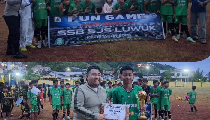 Fun Game Anniversary SSB SJS Luwuk Berakhir, SJS Luwuk Juara