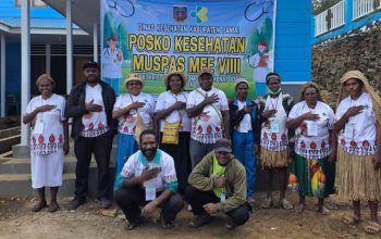 Posko Kesehatan Dinkes Paniai Layani Ribuan Peserta Muspasmee VIII di Komopa Aradide