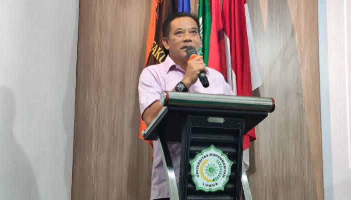 Diikuti 60 Mahasiswa, Rektor Unismuh Luwuk Buka Pembekalan PKPH Angkatan IV 2026
