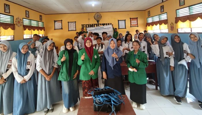 FPP Unismuh Luwuk Sosialisasi PMB di SMK 1 Simpang Raya dan SMA 1 Nuhon