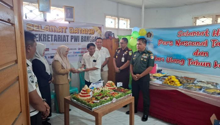 Pasi Intel Kodim 1308/LB Letda Inf Asdar Wakili Dandim Hadiri Peringatan HPN dan HUT ke-80 PWI 