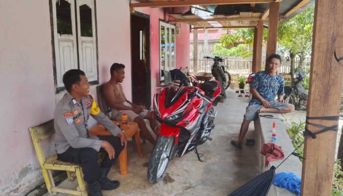 Sambut Ramadhan, Bhabinkamtibmas Totikum Imbau Remaja Jauhi Knalpot Brong