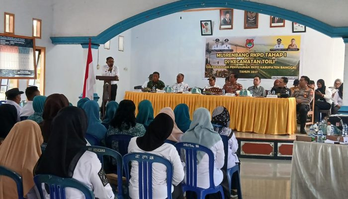 Pemerintah Kecamatan Toili Gelar Musrenbang RKPD Tahap I di Desa Tirta Kencana