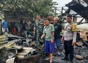 Ditinggal Antar Anak ke Sekolah, Dua Rumah di Sisipan Batui Ludes Terbakar 