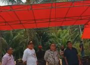 Sekda Bangkep Tinjau Lokasi Rencana Pembangunan SPBU di Kecamatan Peling Tengah