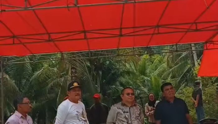 Sekda Bangkep Tinjau Lokasi Rencana Pembangunan SPBU di Kecamatan Peling Tengah