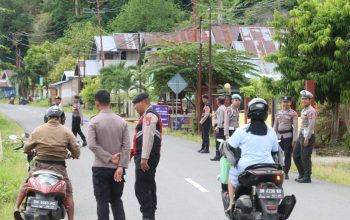 Ops Keselamatan Tinombala 2026, Satlantas Polres Bangkep Berikan 844 Teguran