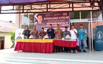 Polsek Banggai Kawal Bakti Sosial SAAF: 150 Anak Ikuti Khitanan Massal, 50 Ibu Hamil Terima Layanan USG Gratis