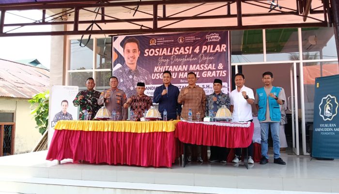 Polsek Banggai Kawal Bakti Sosial SAAF: 150 Anak Ikuti Khitanan Massal, 50 Ibu Hamil Terima Layanan USG Gratis