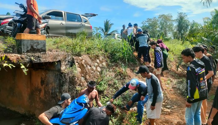 Geger! Seorang Pemuda Ditemukan Tak Bernyawa di Parit Perkebunan Sawit Toili Jaya Banggai