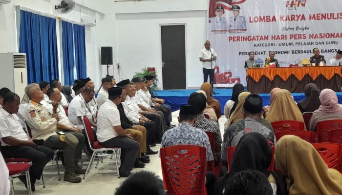 Diapresiasi Bupati, 59 Peserta Ikuti Lomba Karya Tulis Tahap II Peringati HPN di Balut