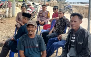 Polsek Totikum Pererat Silaturahmi Lewat Jumat Curhat, Serap Aspirasi Warga Totikum Selatan