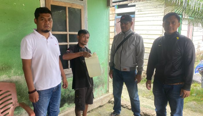 Satgas II Operasi Pekat I Tinombala Polres Bangkep Amankan 5 Liter Cap Tikus di Tinangkung