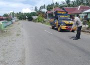 Lakalantas Motor Tabrak Mobil Terjadi di Nuhon,  Seorang Siswi Dirawat di Puskesmas