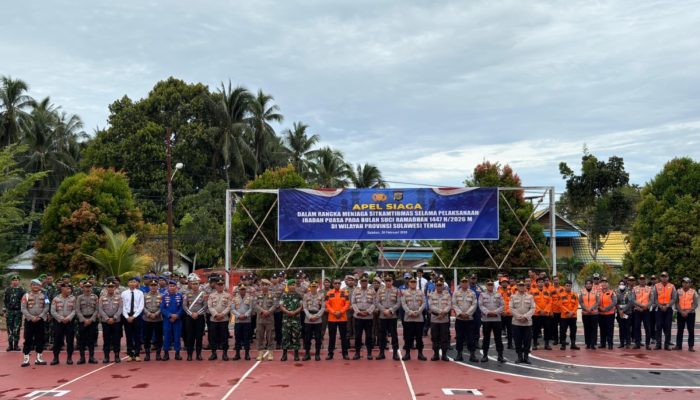 Polres Banggai Kepulauan Gelar Apel Siaga Kamtibmas Sambut Ramadhan 1477 H