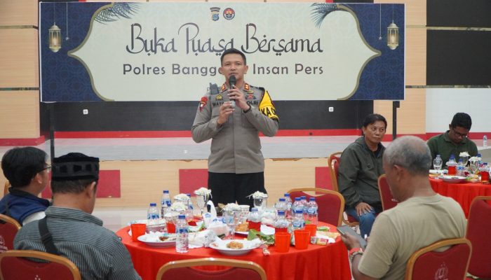 Pererat Sinergitas di Bulan Ramadan, Polres Banggai Gelar Bukber Bareng Wartawan