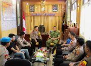 Kapolres Banggai Terima Kunjungan Silaturahmi Dandim 1308/LB, Perkuat Sinergitas TNI–Polri
