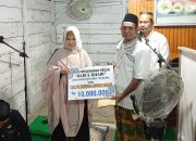 Safari Ramadhan KKSS di Masama, Wardani Murad Salurkan CSR PT KLS untuk Pembangunan Masjid Babul Khair
