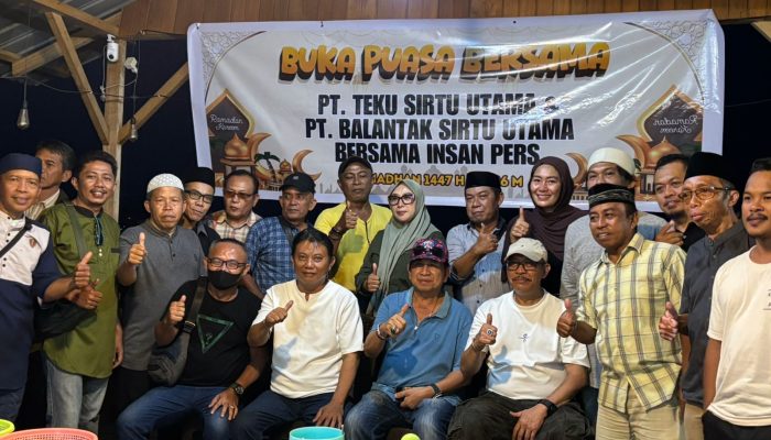 PT Teku Sirtu Utama dan PT Balantak Sirtu Utama Gelar Buka Puasa Bersama Wartawan 