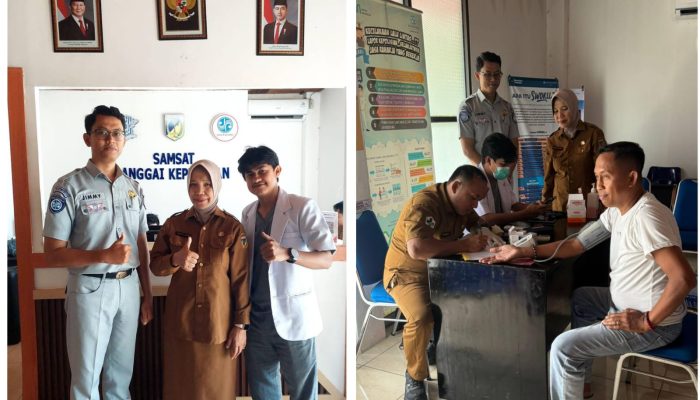 Pajak Lunas, Badan Sehat: Samsat Bangkep Gelar Pemeriksaan Kesehatan Gratis bagi Wajib Pajak