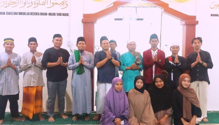 Mahasiswa FAI Unismuh Luwuk Gelar Safari Ramadhan di Masjid Al Fattah Bukit Mambual