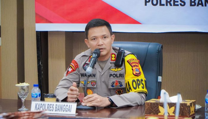 Kapolres Banggai Imbau Masyarakat Waspadai Cuaca Ekstrem Saat Mudik Lebaran