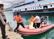 Polisi dan Basarnas Patroli di Perairan Luwuk Pantau Arus Mudik Lebaran