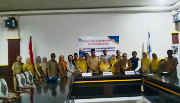 Bupati Bangkep Buka Rapat Pokja Pengarusutamaan Gender (PUG) Tahun 2026