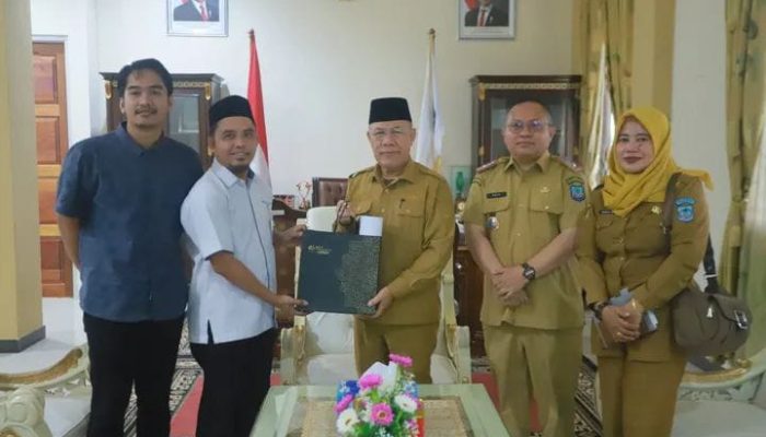 Bupati Bangkep Terima Kunjungan Silaturahmi dan Koordinasi BPJS Ketenagakerjaan Luwuk Banggai