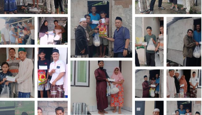 Jelang Idulfitri 1447 H, Masjid Al Fattah BTN Bukit Mambual Salurkan Zakat Fitrah ke Warga