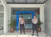 Cegah Gangguan Kamtibmas, Patroli Perintis Presisi Polres Bangkep Sasar Bank dan Pasar di Salakan